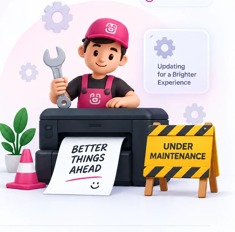 QR Se Print — site under maintenance